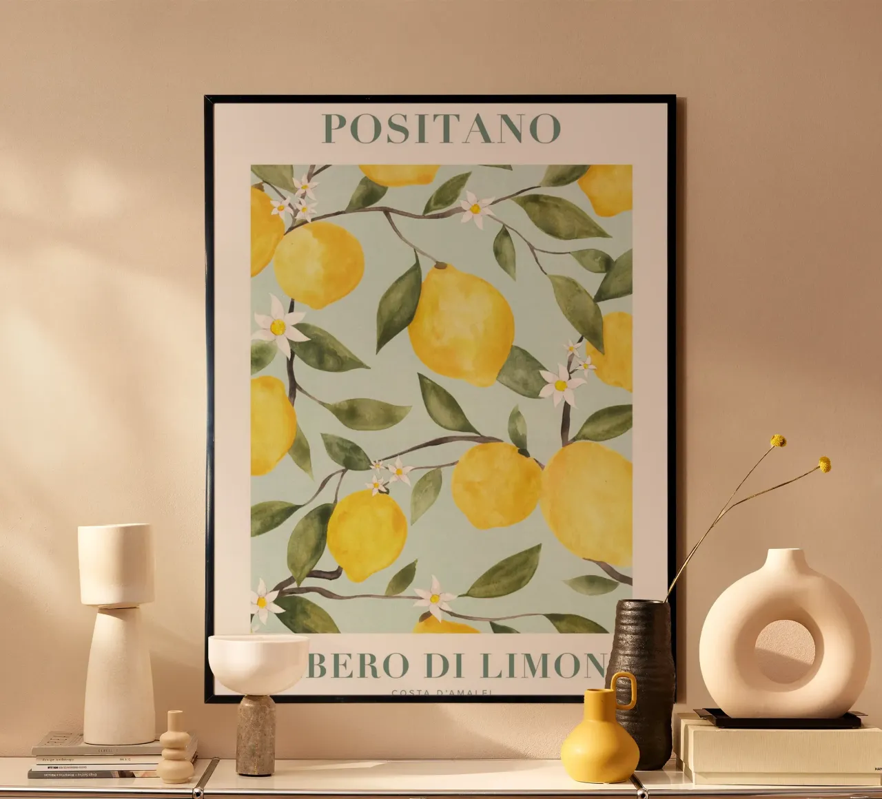Positano Lemon carta hahnemühle da TRaveler