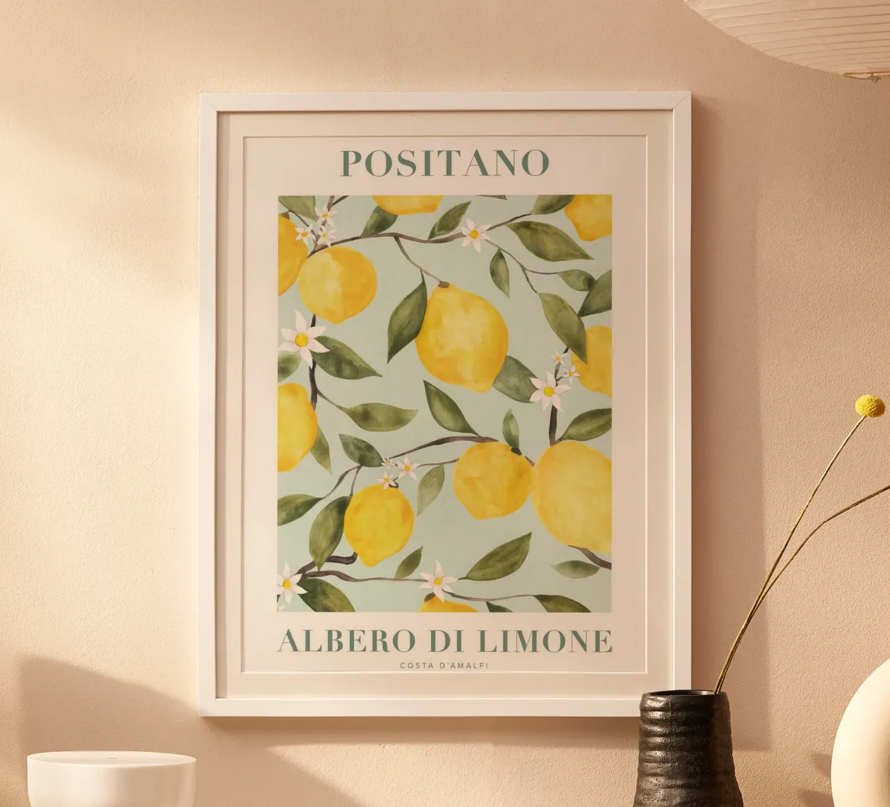 Positano Lemon carta hahnemühle da TRaveler