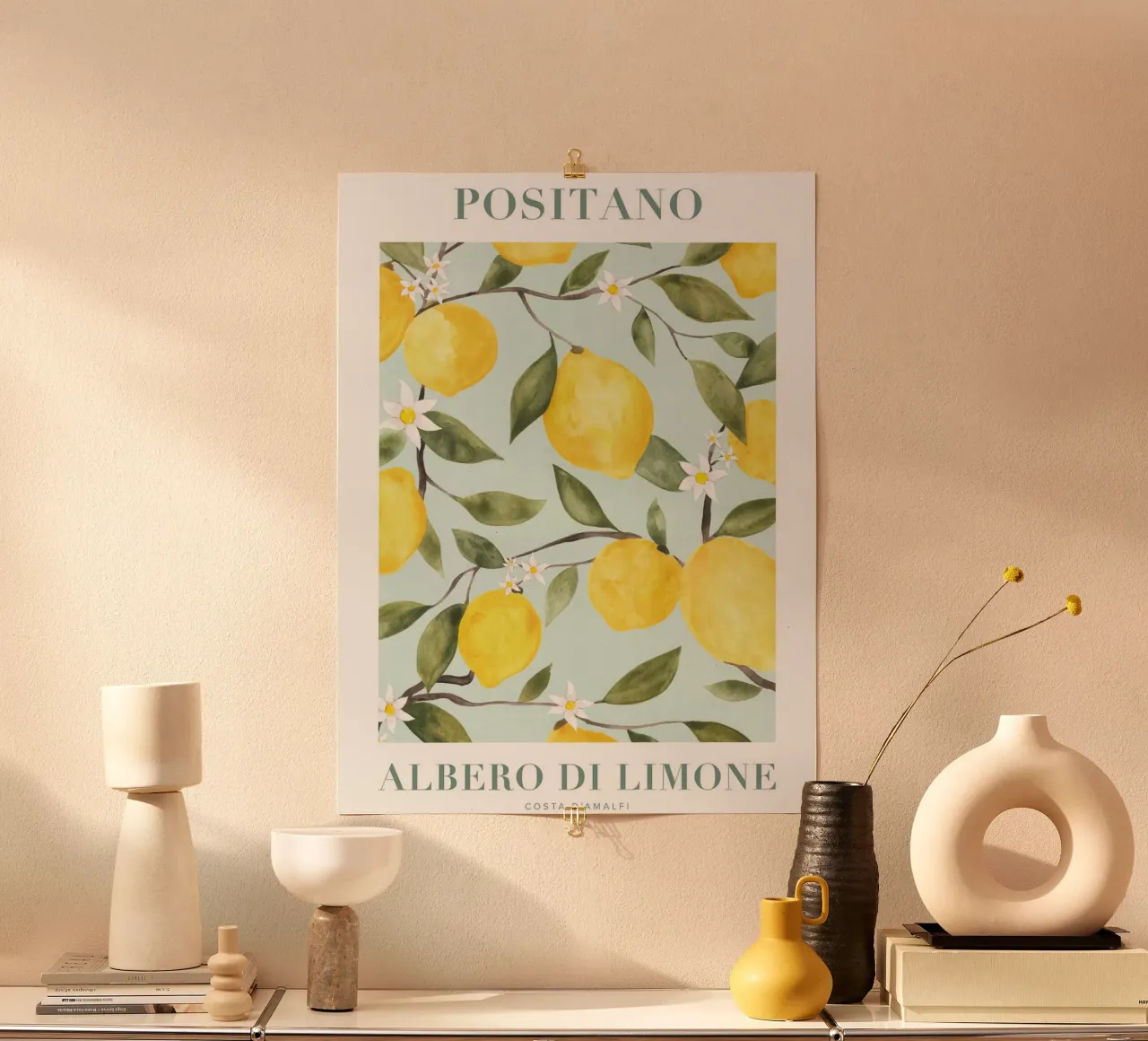 Positano Lemon carta hahnemühle da TRaveler