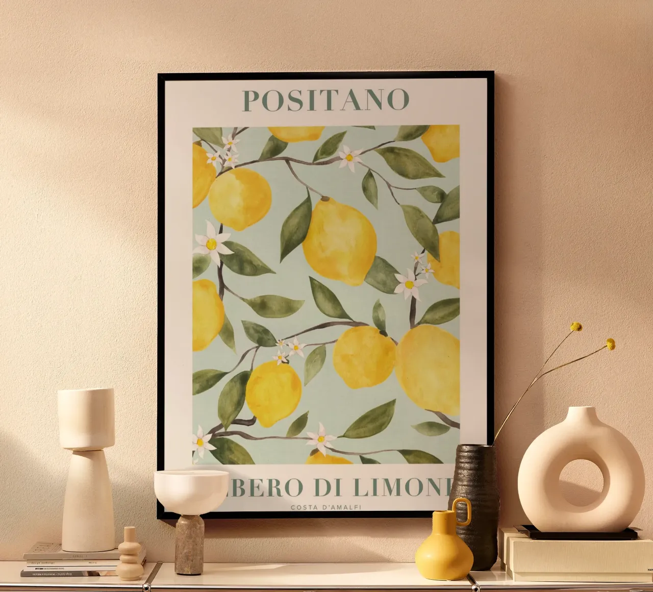 Positano Lemon carta hahnemühle da TRaveler