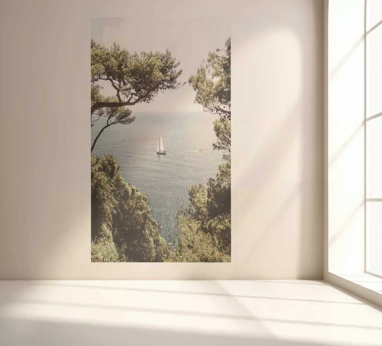 Boot Toscane fotobehang van TRaveler