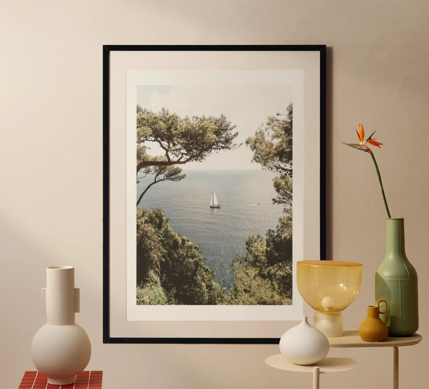 Toskana Boot Poster von TRaveler