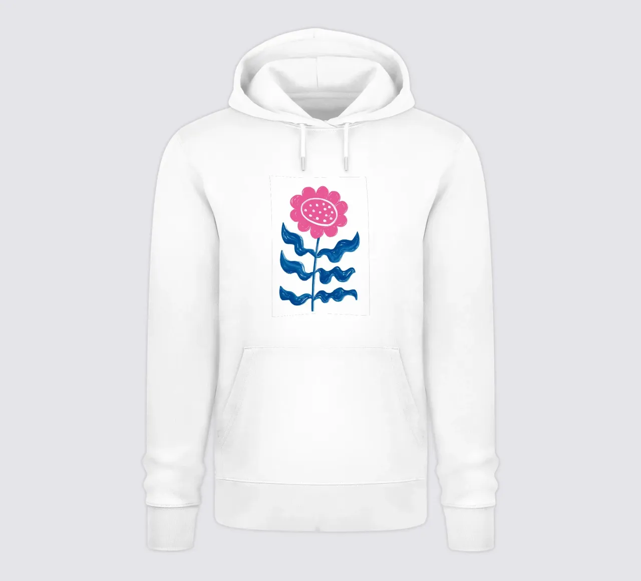 Girasole rosa felpa con cappuccio da Martina