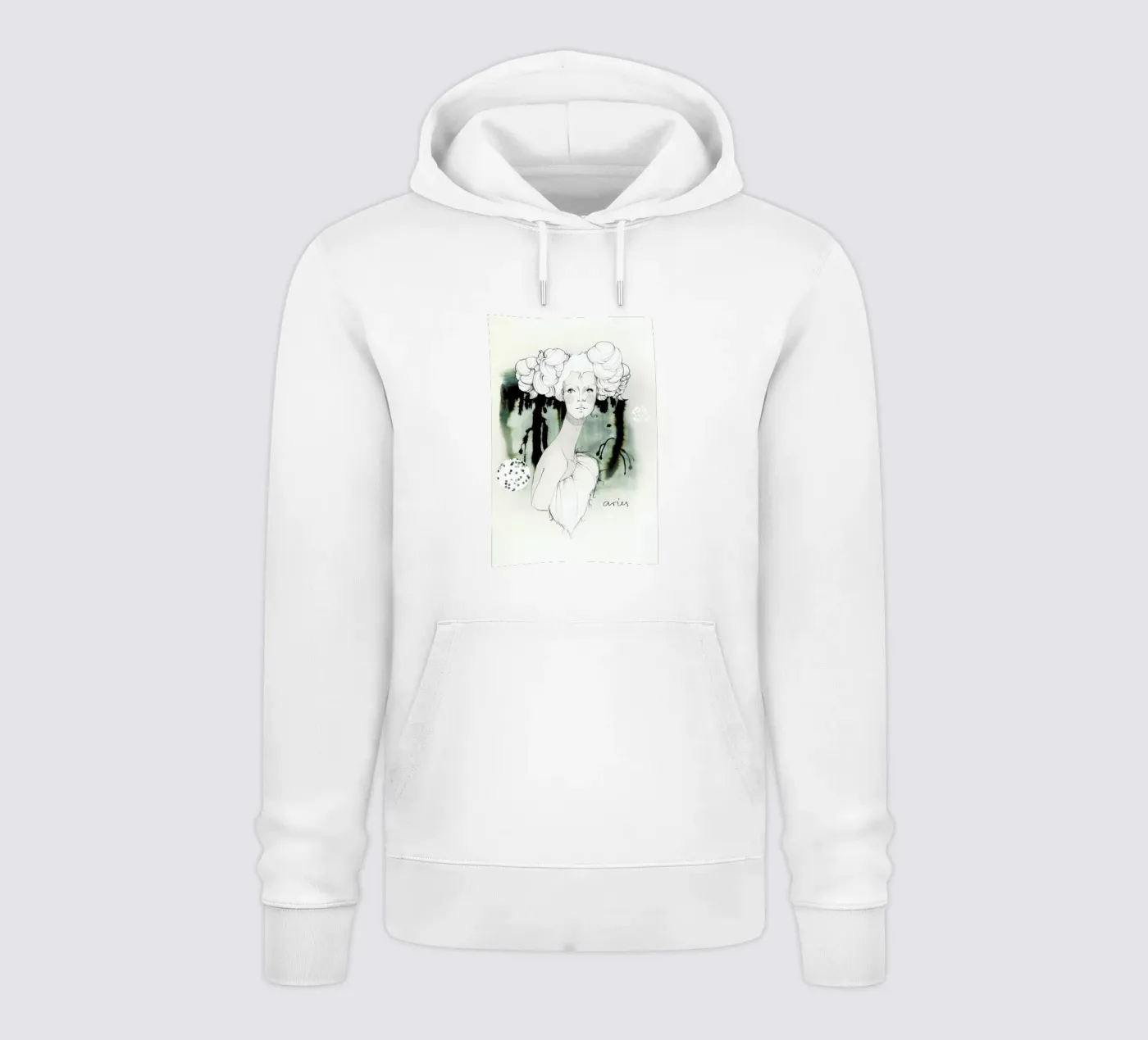 Widder hoodie van Ekaterina Koroleva