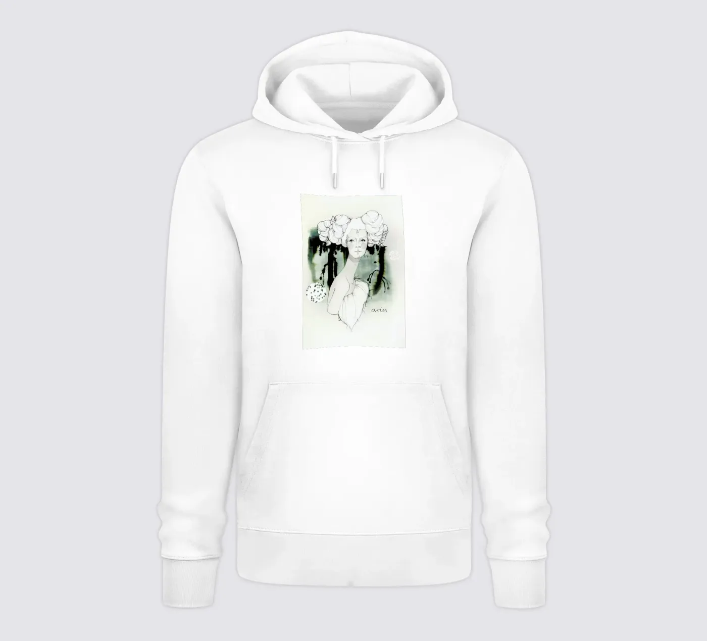 Widder hoodie van Ekaterina Koroleva