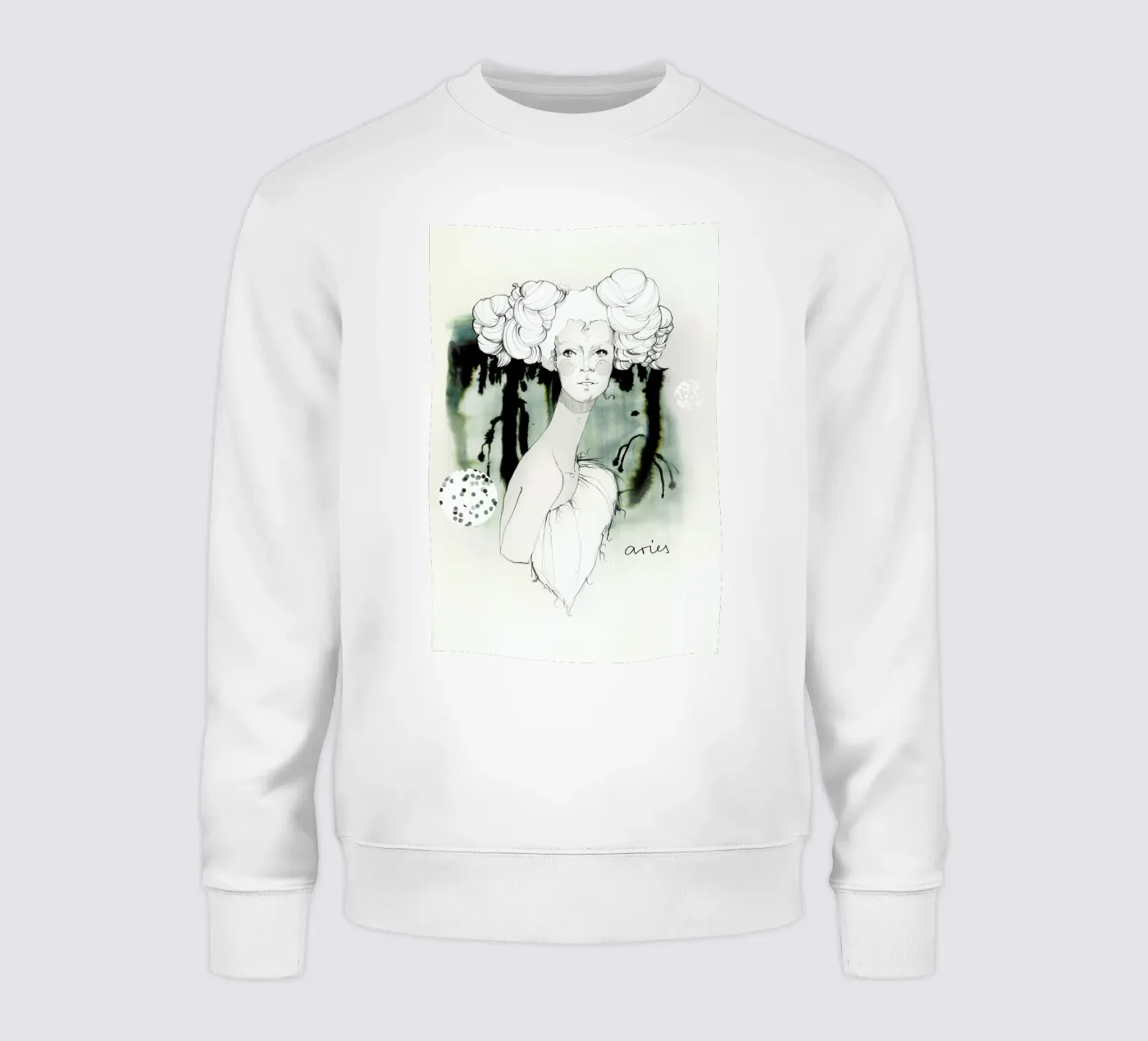 Widder sweatshirt van Ekaterina Koroleva