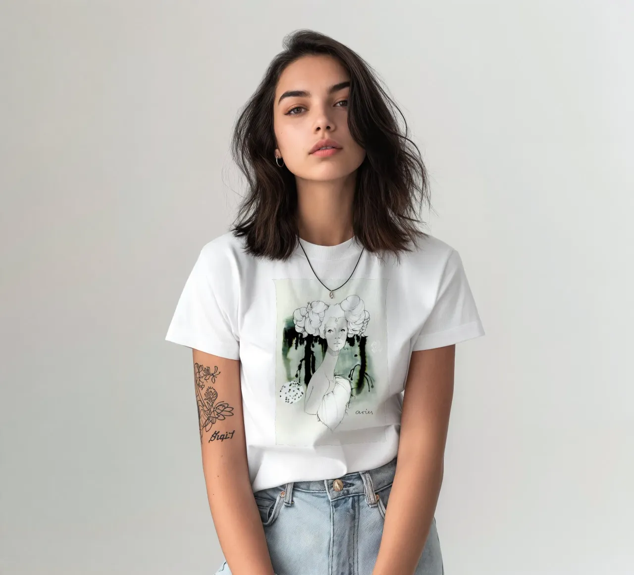 Widder t-shirt by Ekaterina Koroleva