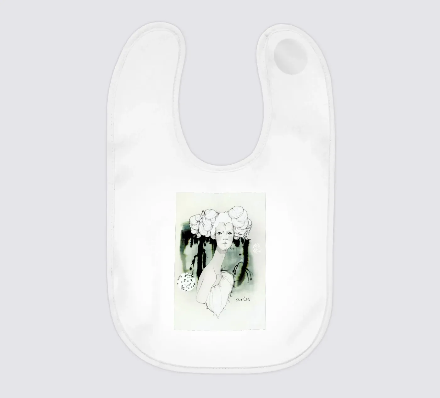 Widder baby slabbetje van Ekaterina Koroleva