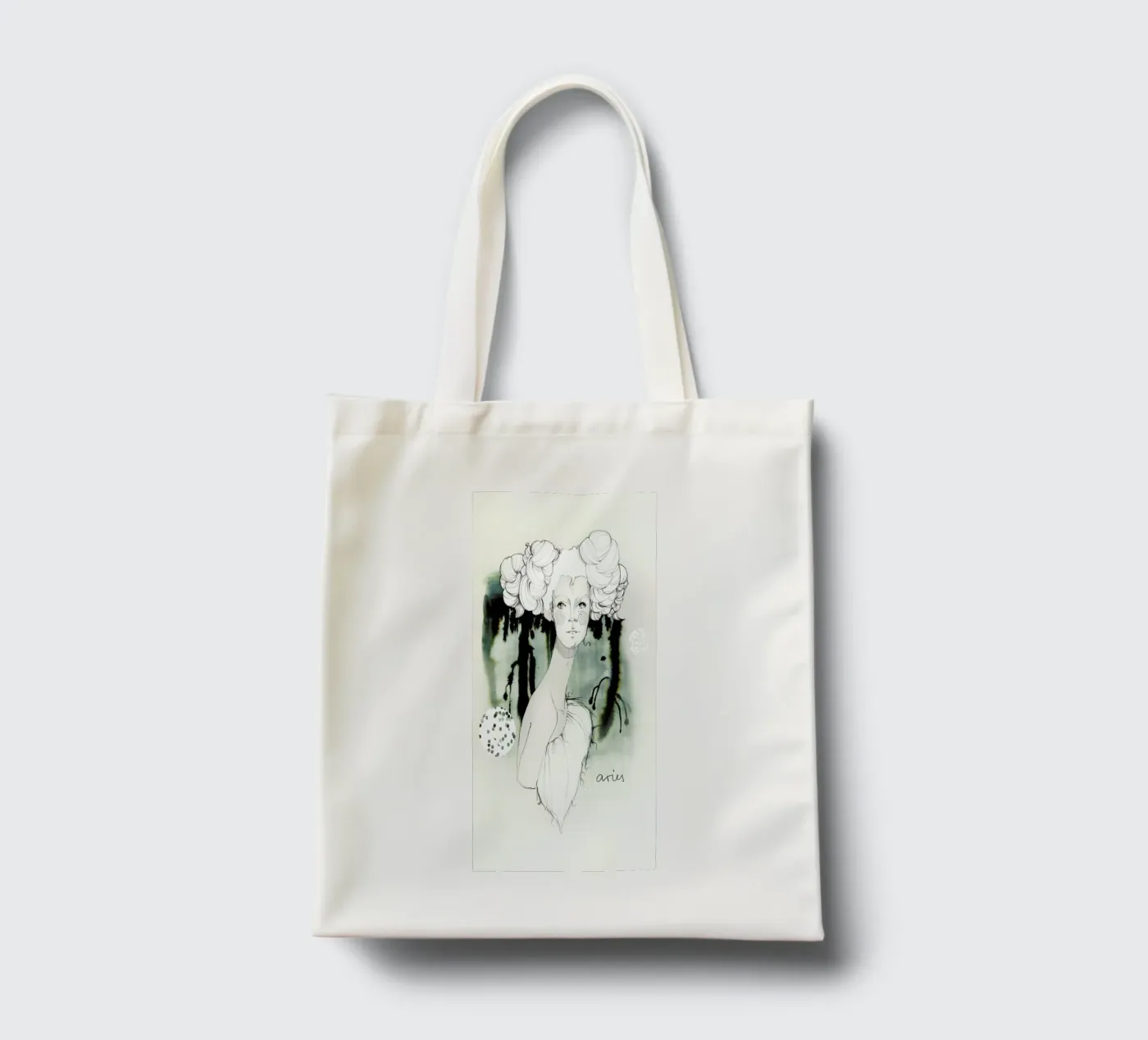 Widder tote bag by Ekaterina Koroleva