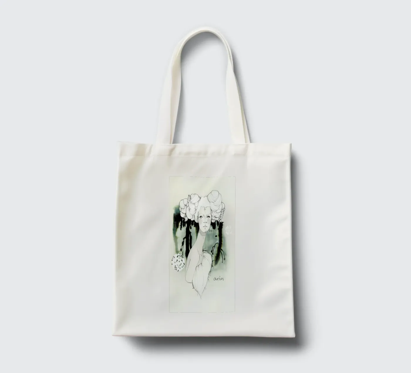 Widder tote bag by Ekaterina Koroleva