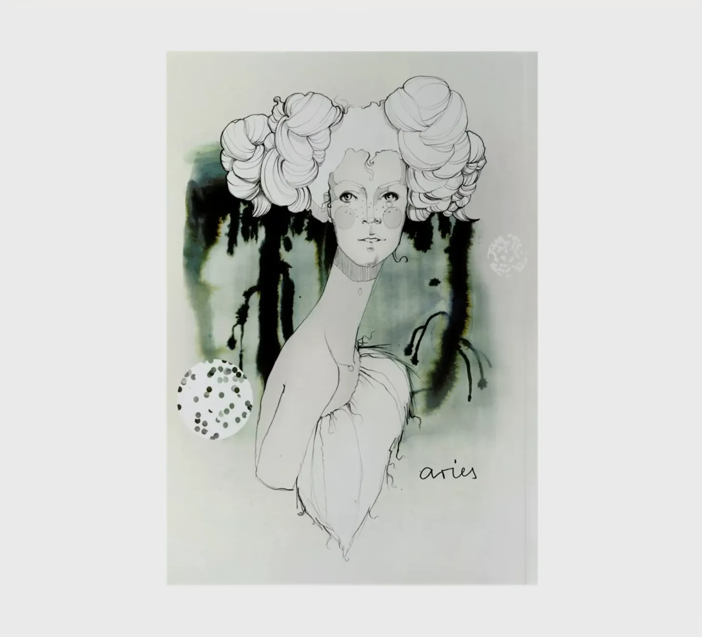 Widder notebook by Ekaterina Koroleva