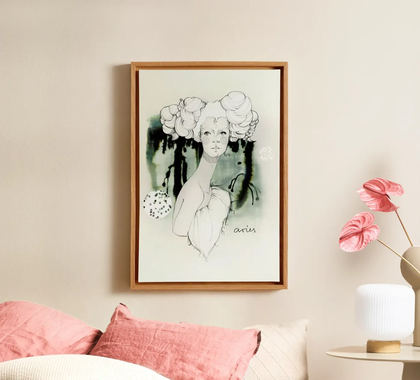 Widder toile de Ekaterina Koroleva