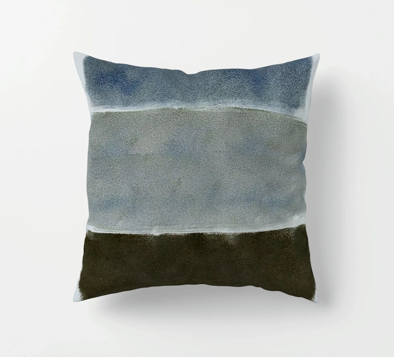 abstract colorfields 1 cuscino da IRIS LEHNHARDT FINE ART