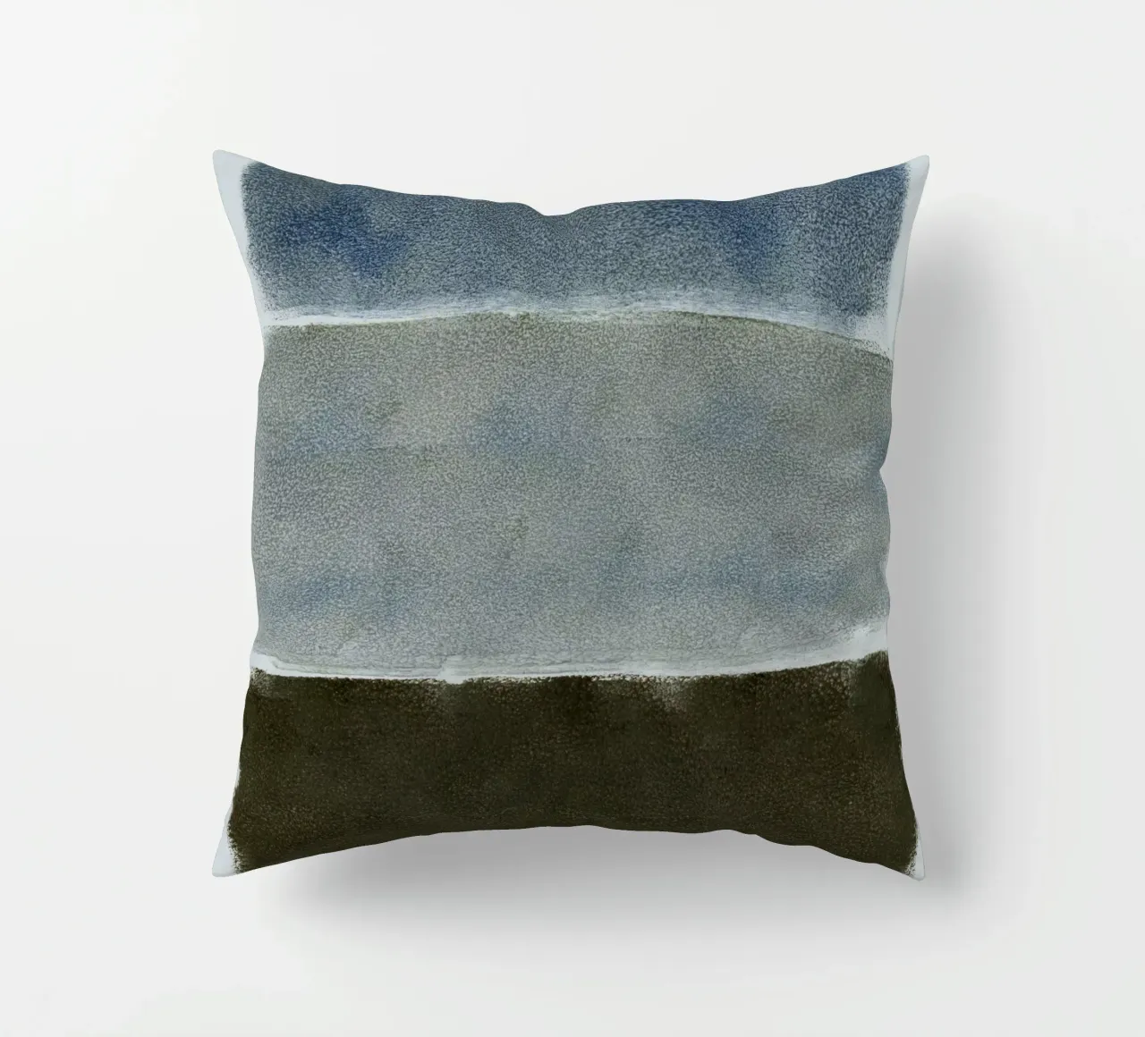 abstract colorfields 1 cuscino da IRIS LEHNHARDT FINE ART