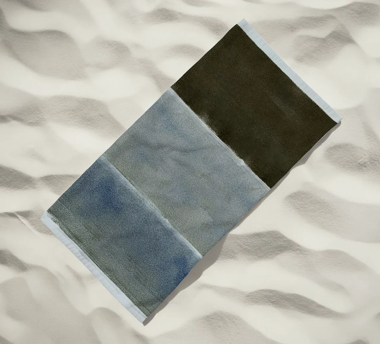 abstract colorfields 1 telo mare da IRIS LEHNHARDT FINE ART