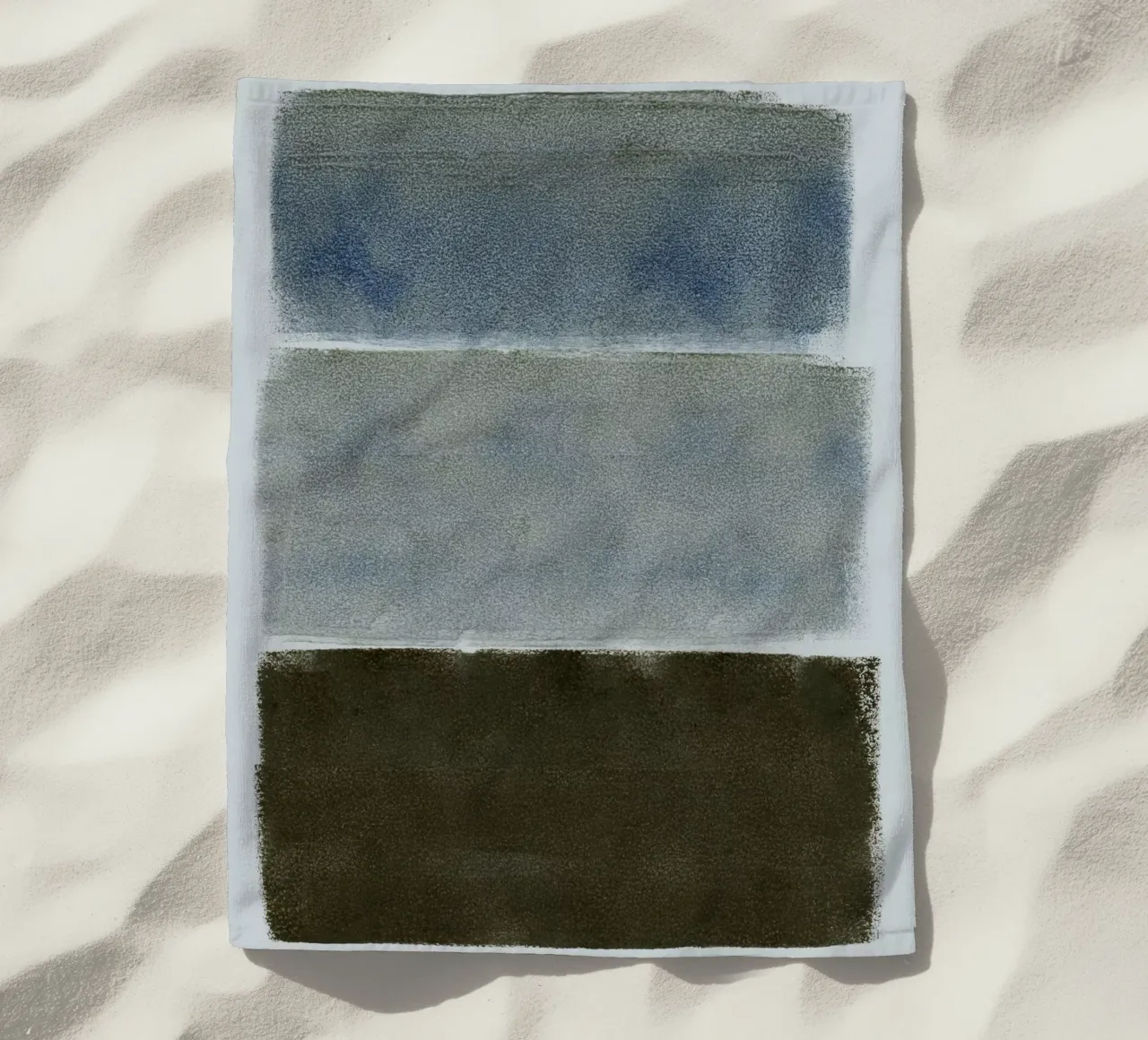 abstract colorfields 1 telo mare da IRIS LEHNHARDT FINE ART