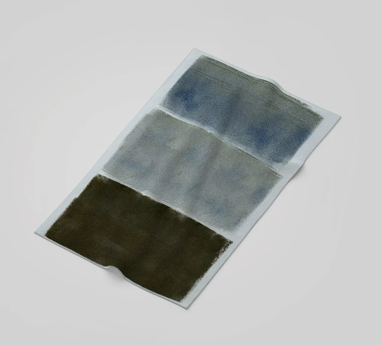 abstract colorfields 1 telo mare da IRIS LEHNHARDT FINE ART