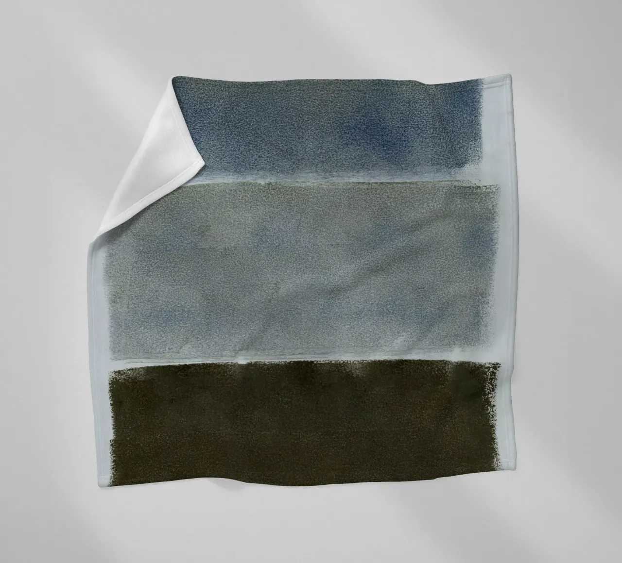 abstract colorfields 1 coperta in pile da IRIS LEHNHARDT FINE ART