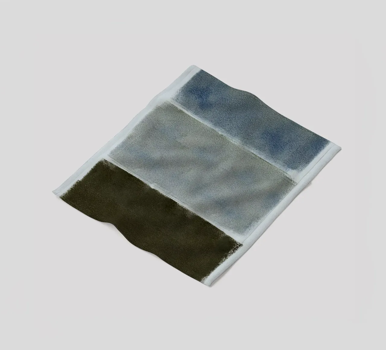 abstract colorfields 1 coperta in pile da IRIS LEHNHARDT FINE ART