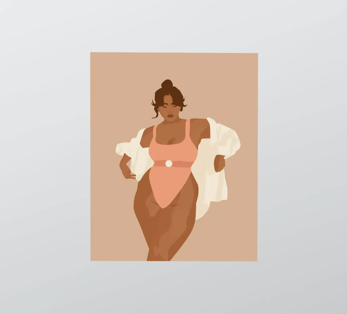 Mina sticker by Stuelleta