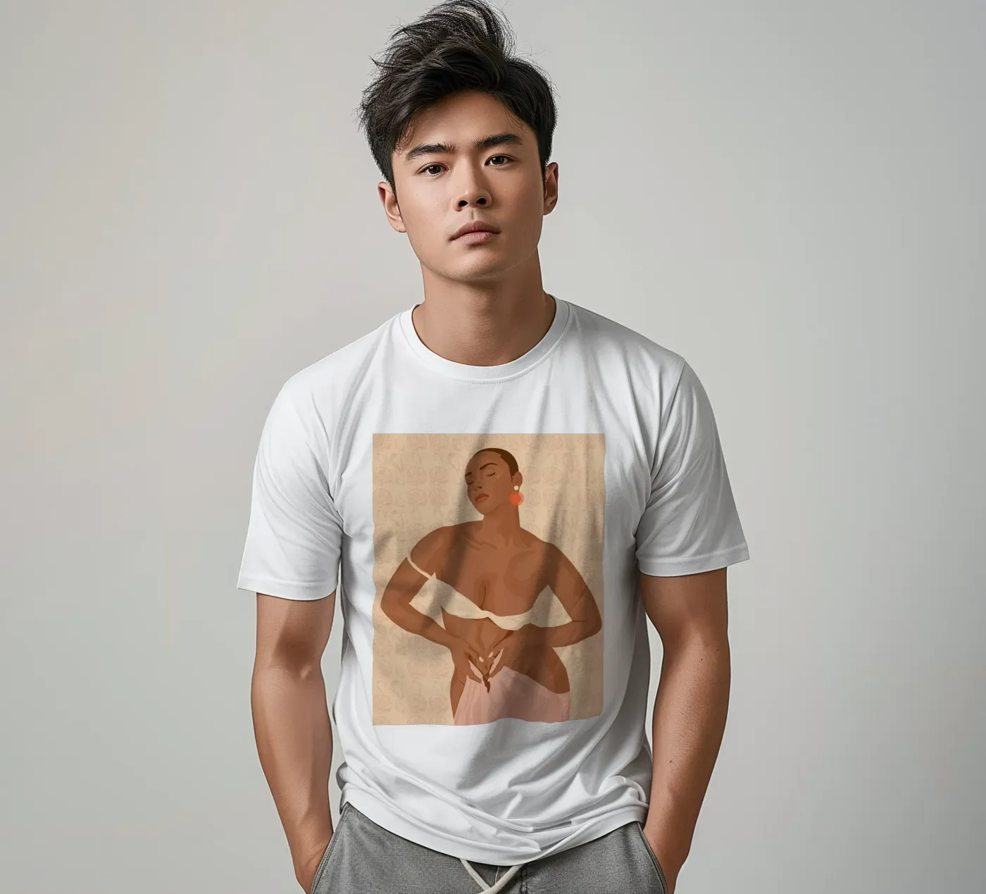 Shellfish t-shirt by Stuelleta