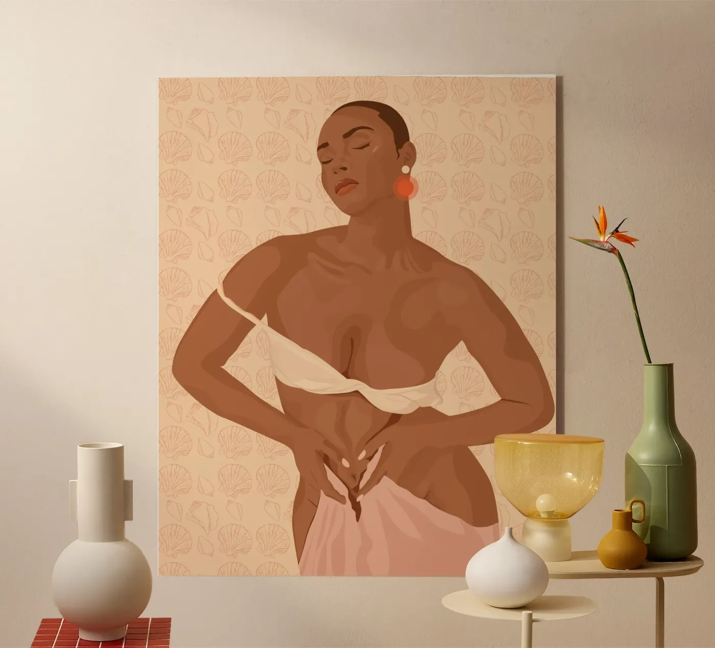 Shellfish acrylic glass by Stuelleta