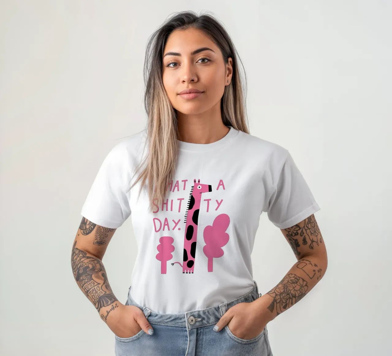 What a shitty day t-shirt da aucontraire