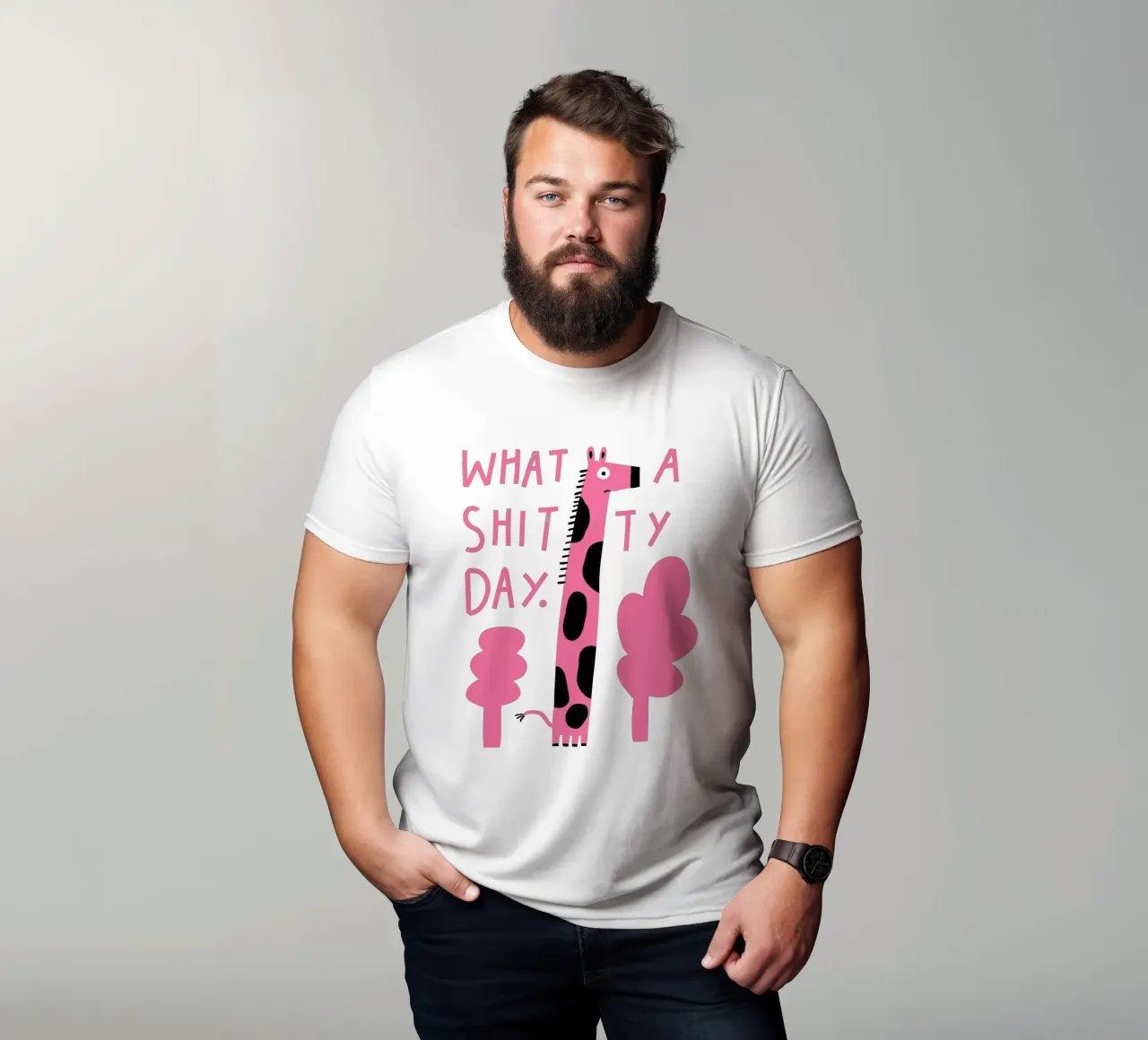 What a shitty day t-shirt da aucontraire