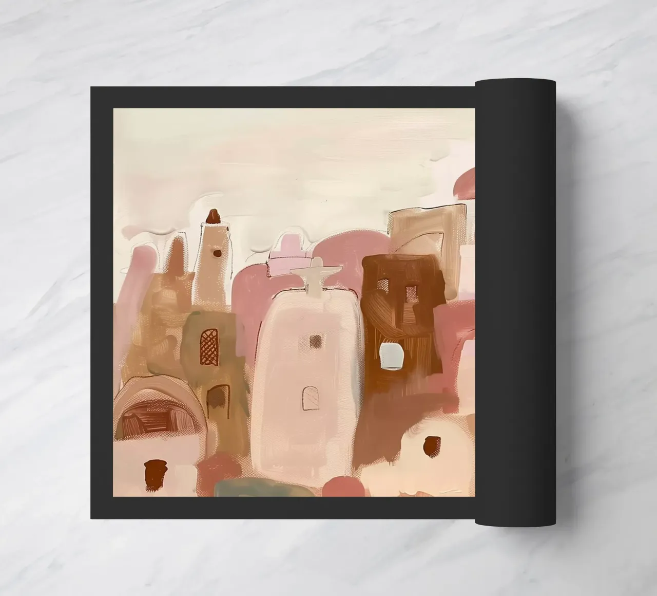 Blush Desert Dwellings I zerbino da BALIKA HOMES ART