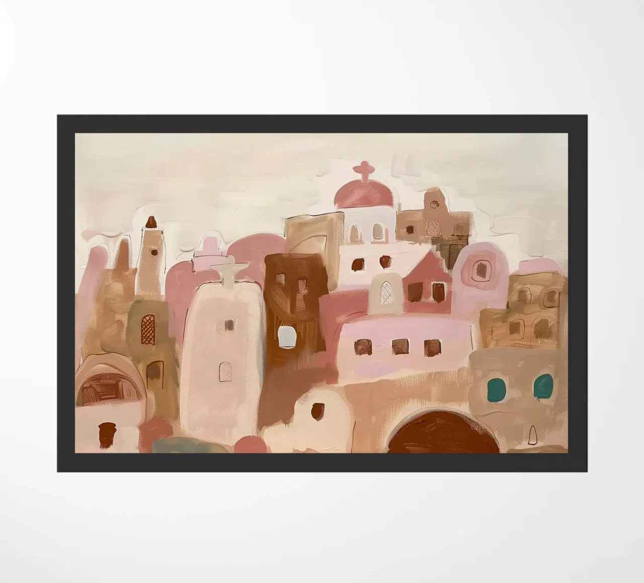 Blush Desert Dwellings I zerbino da BALIKA HOMES ART