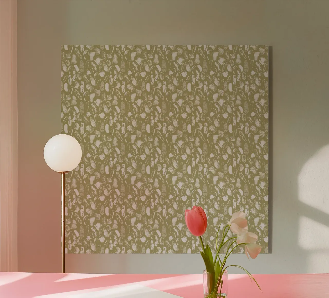 Beachstone Harmony acrylic glass by Mandalla Pattern