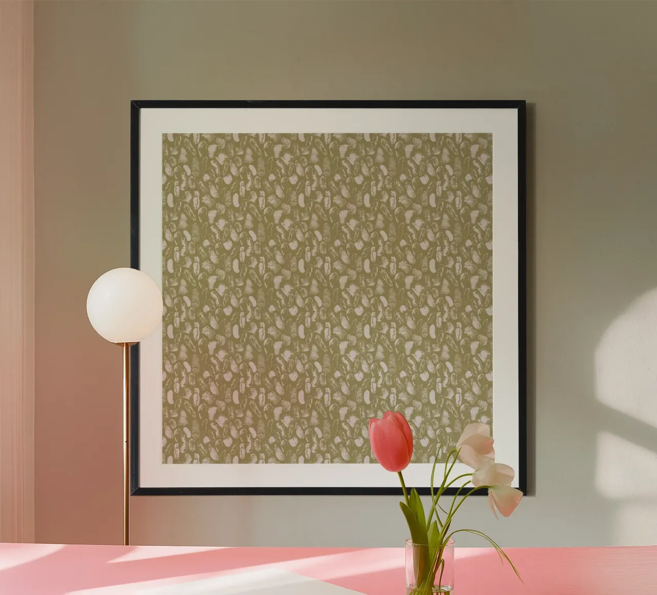 Beachstone Harmony poster da Mandalla Pattern