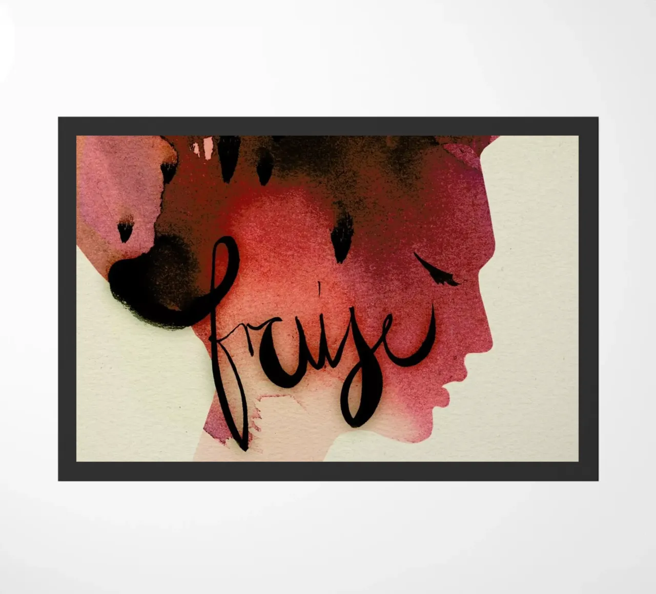 Fraise Fußmatte von Ekaterina Koroleva