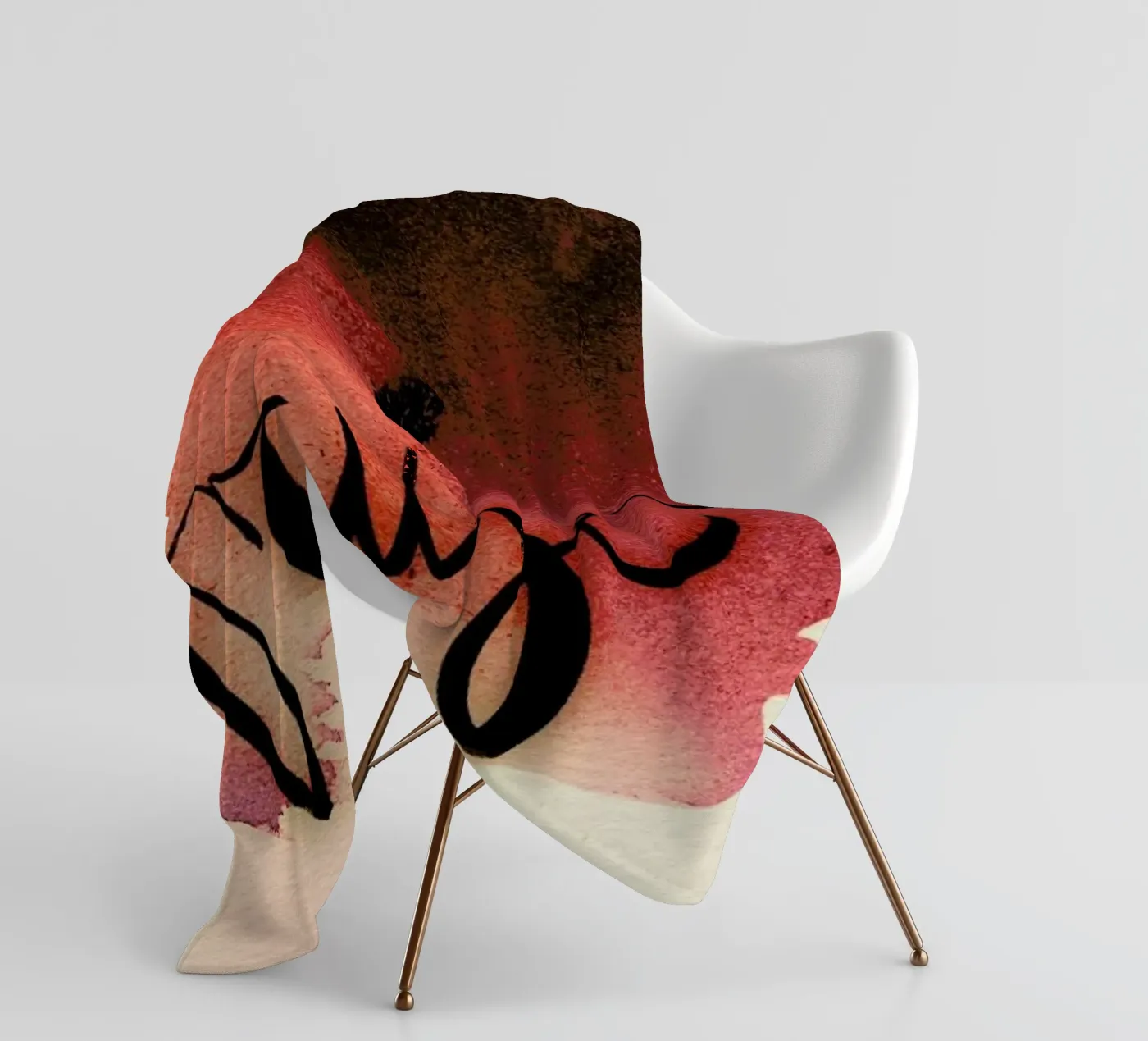 Fraise Fleecedecke von Ekaterina Koroleva