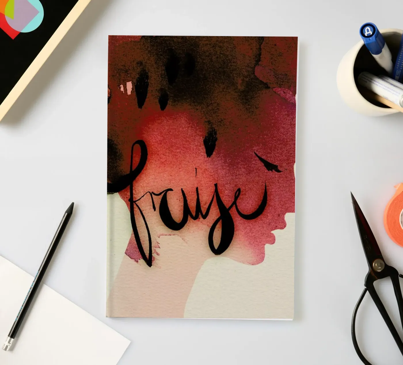 Fraise notebook by Ekaterina Koroleva