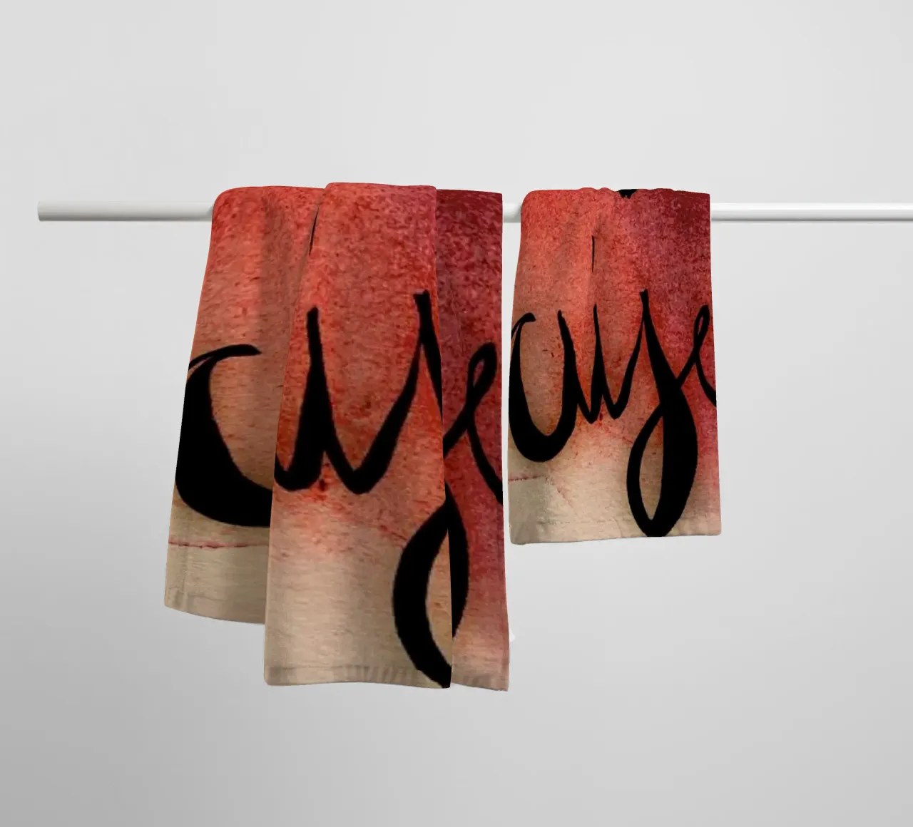 Fraise badhanddoek van Ekaterina Koroleva