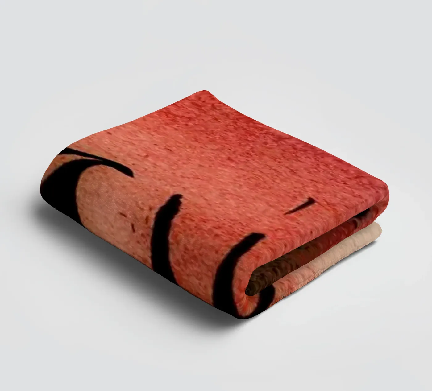 Fraise towel by Ekaterina Koroleva