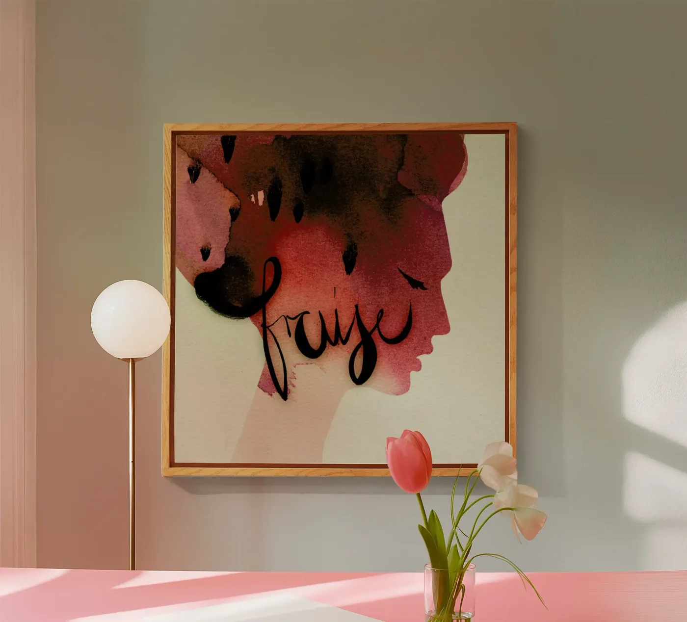 Fraise plexiglas de Ekaterina Koroleva