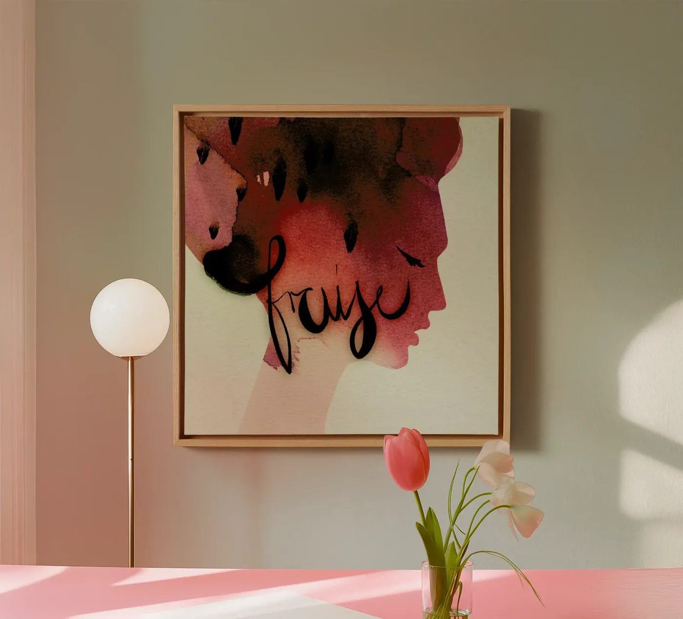 Fraise canvas by Ekaterina Koroleva