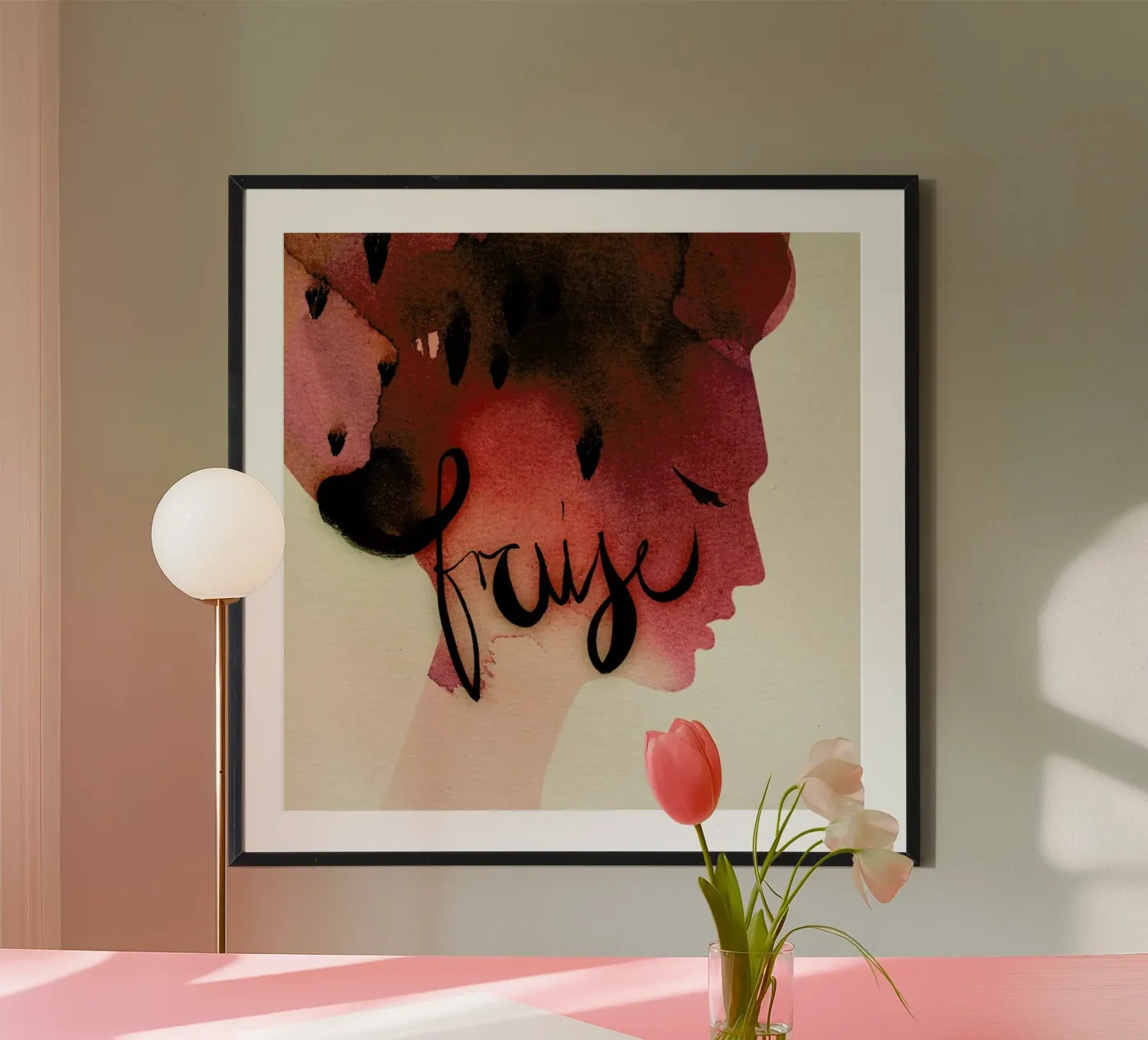 Fraise Poster von Ekaterina Koroleva