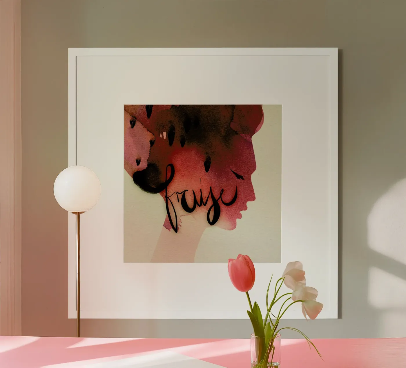 Fraise Poster von Ekaterina Koroleva
