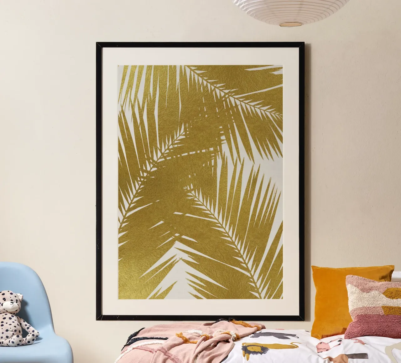 Oro a foglia di palma III carta hahnemühle da Orara Studio