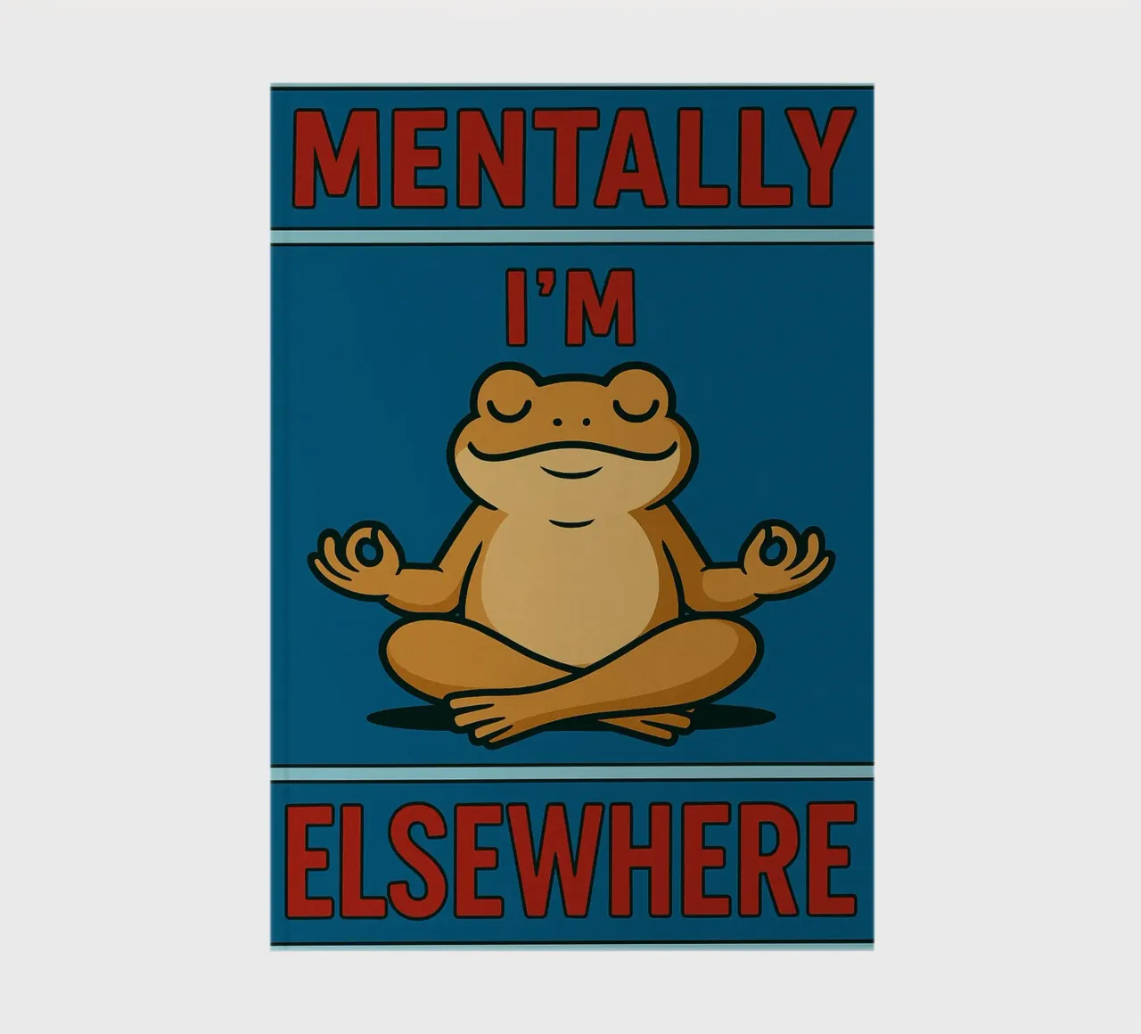 mentally im elsewhere notebook by SADELA