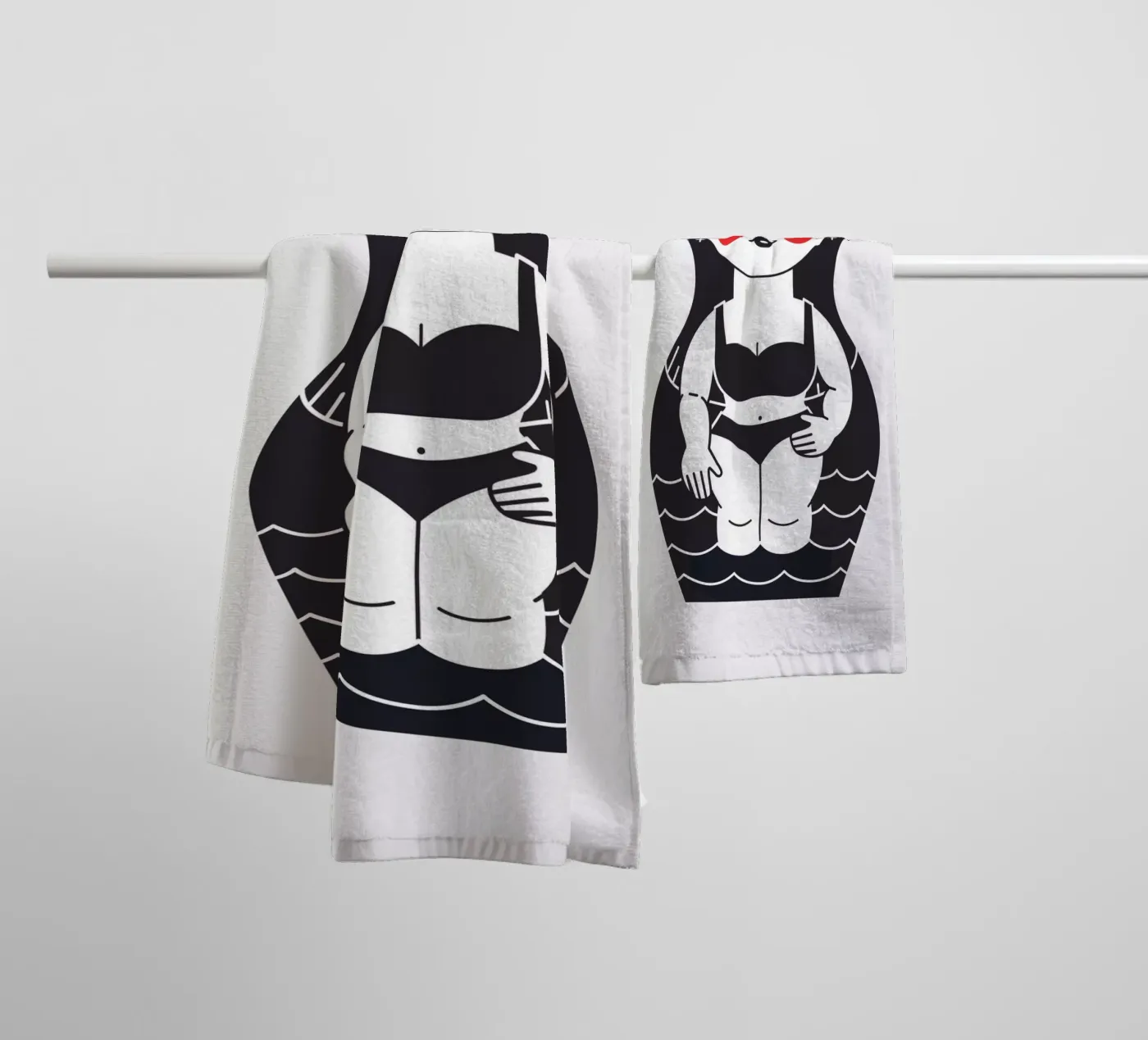 Sara badhanddoek van Lidia Blomgren