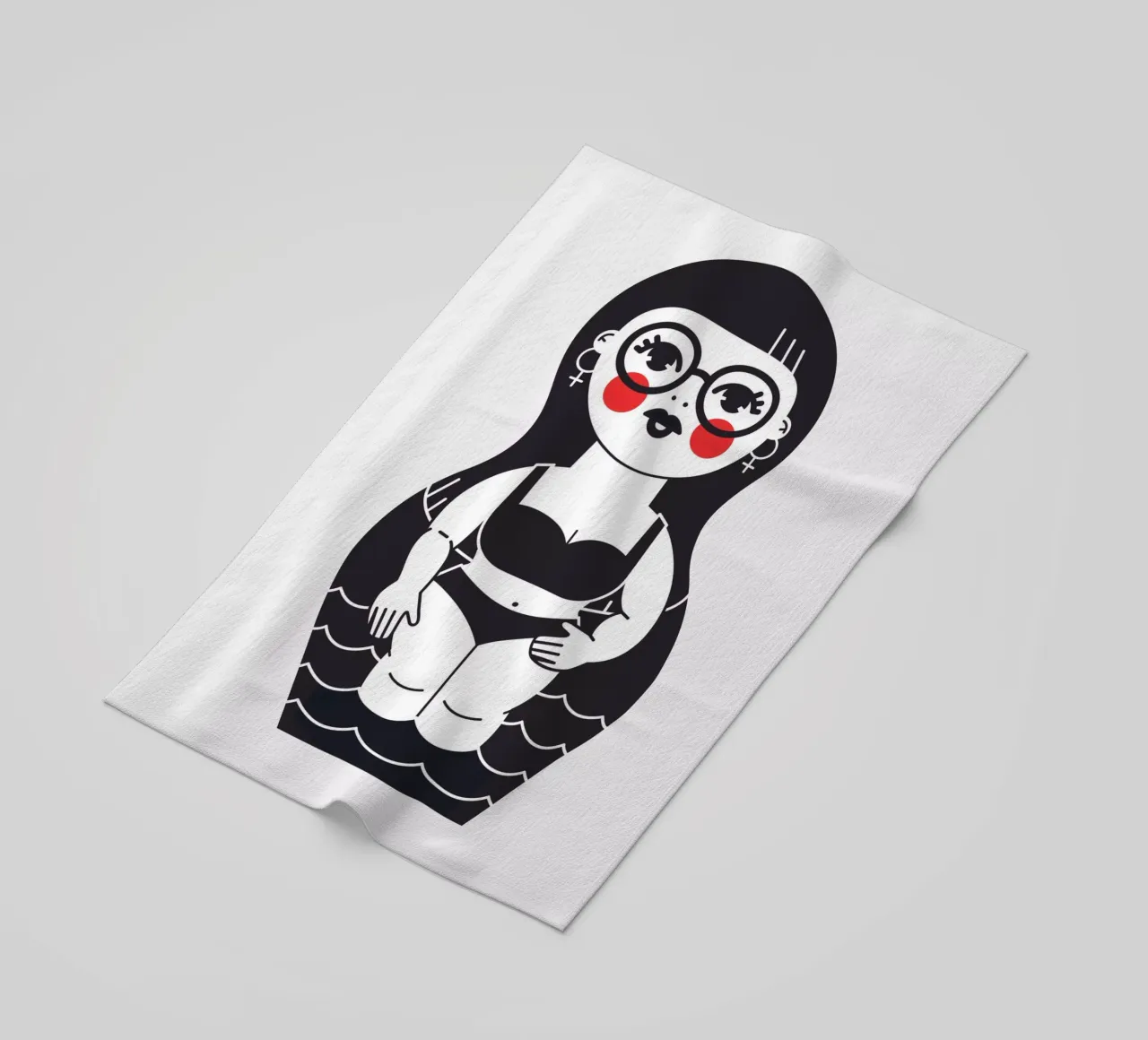 Sara strandhanddoek van Lidia Blomgren