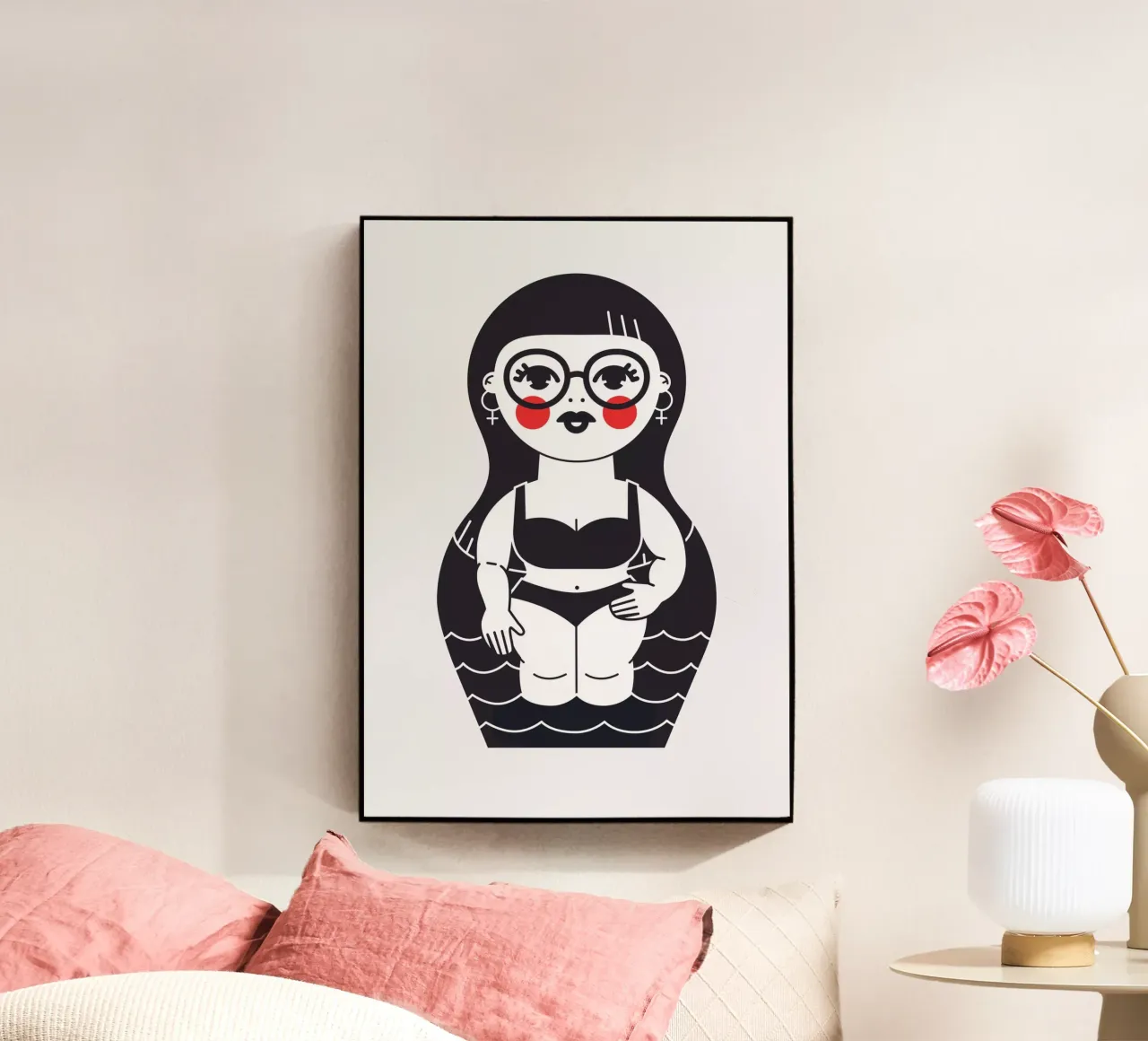 Sara plexiglass da Lidia Blomgren