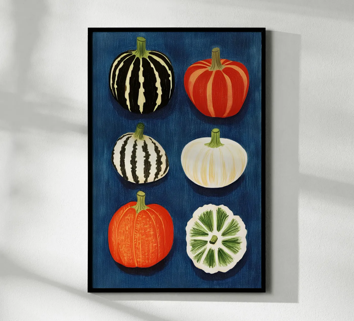 Pumpkins poster by Curious Canvas