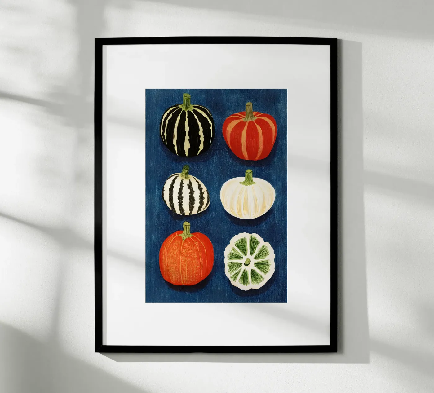 Pompoenen poster van Curious Canvas