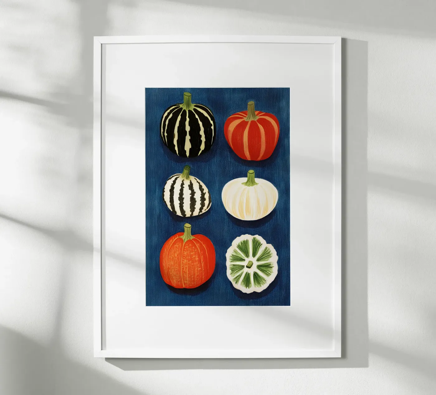 Pompoenen poster van Curious Canvas
