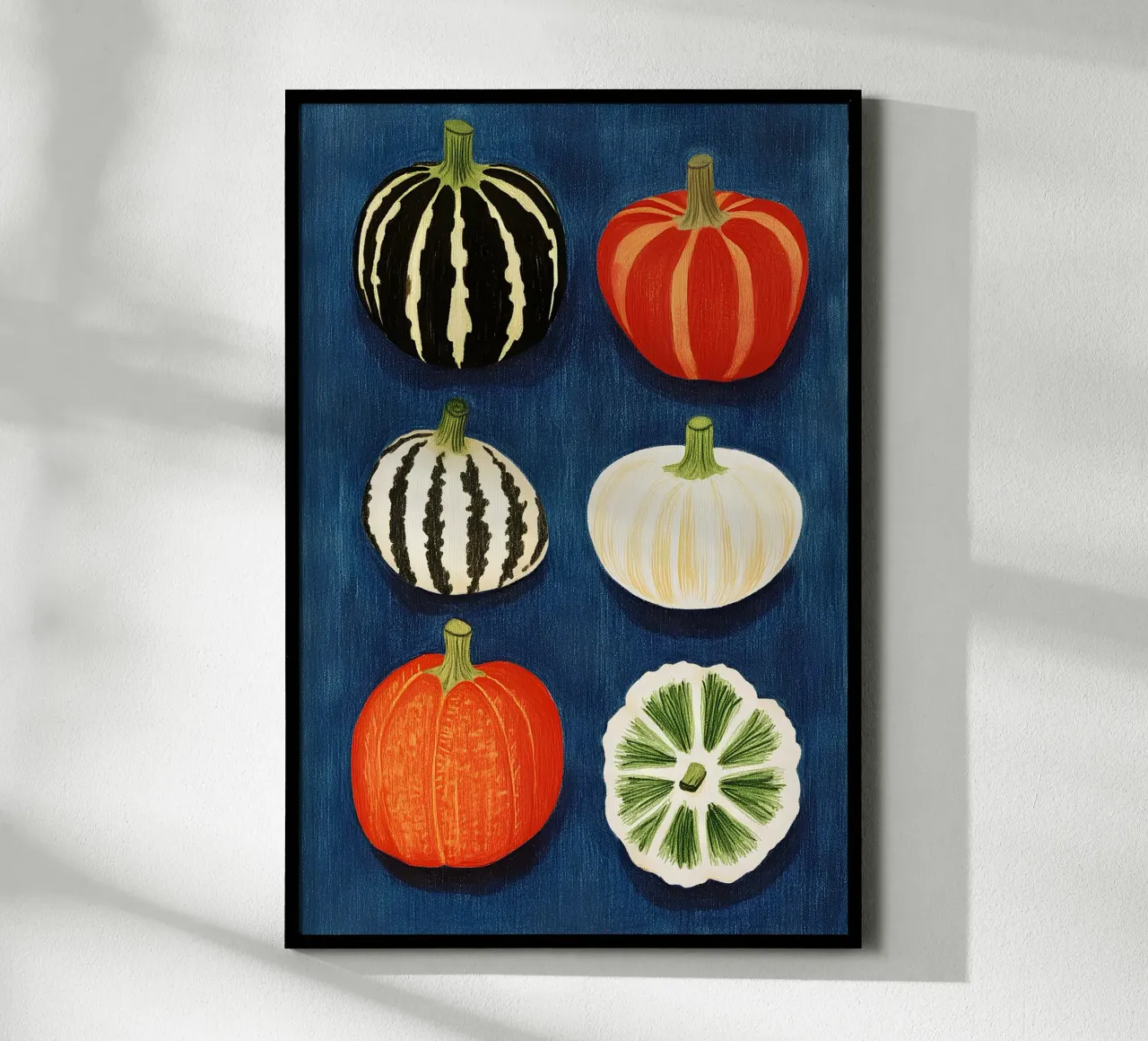 Pumpkins poster by Curious Canvas